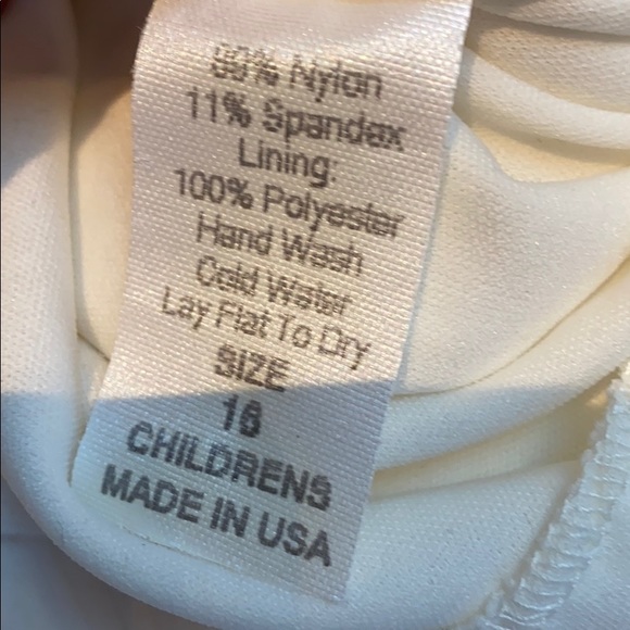 ZOE LTD youth girls white dress size 16 - Picture 7 of 7